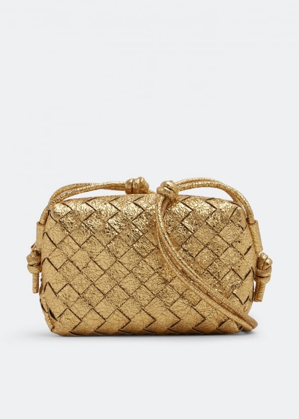 

Сумка Bottega Veneta Loop, золотой