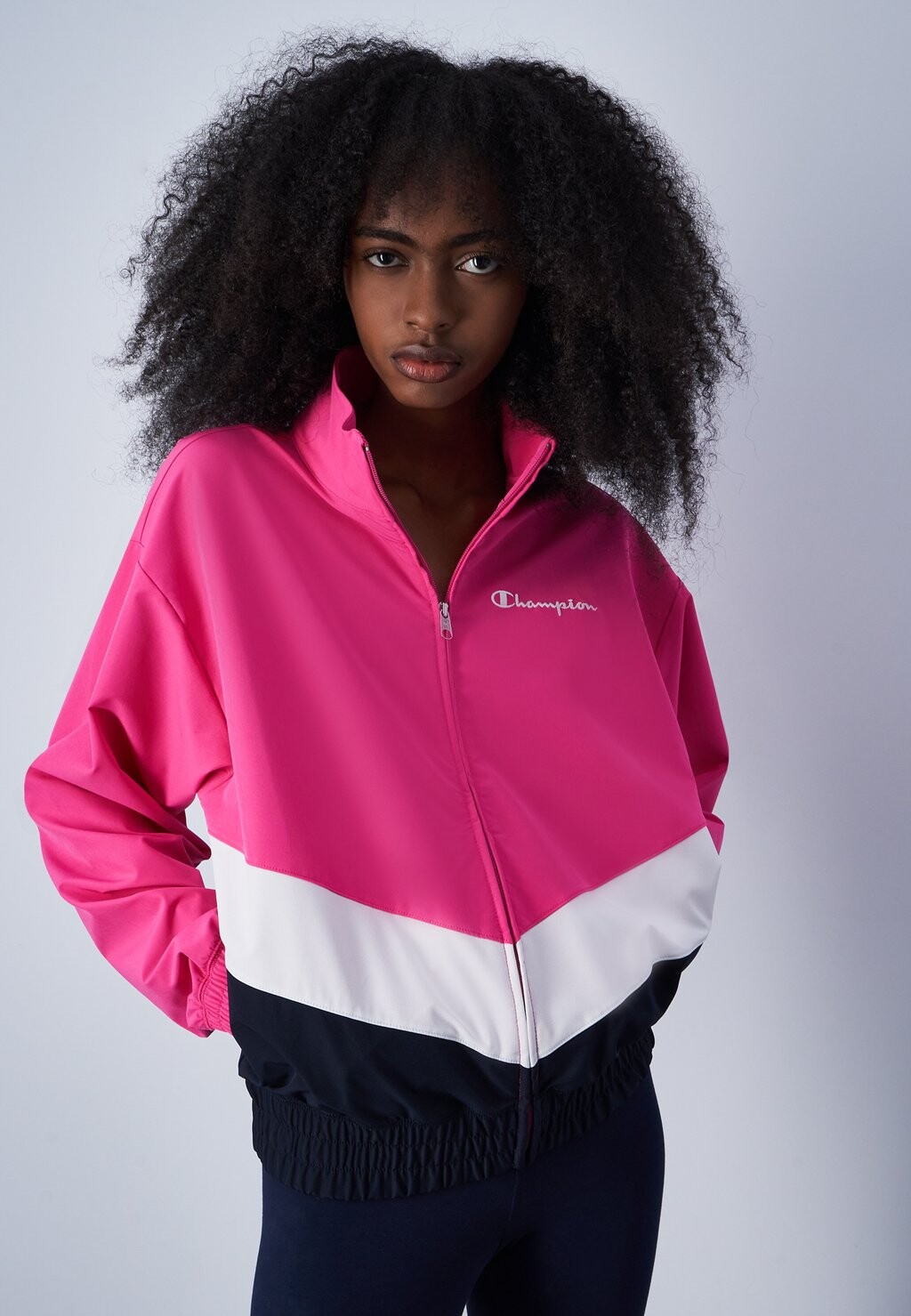 

Толстовка FULL ZIP AMERICAN SUMMER Champion, цвет pink and blue