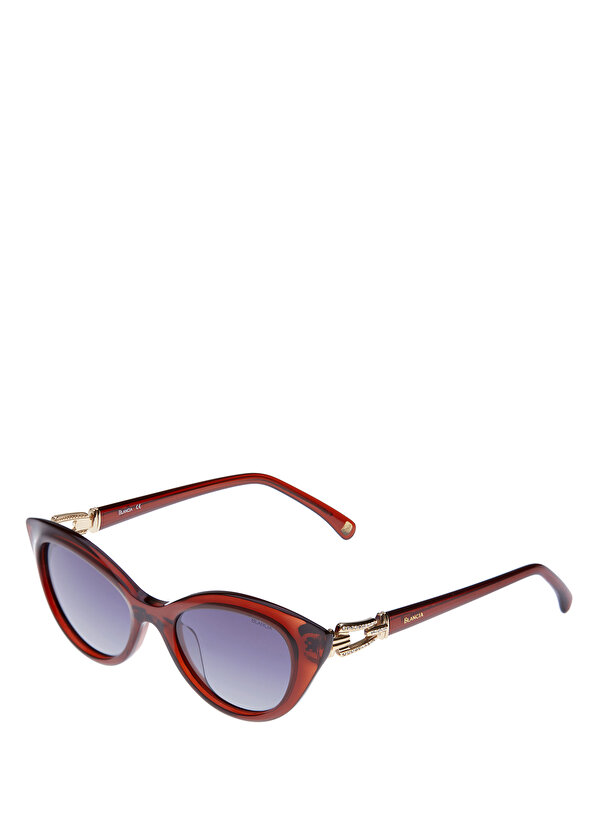 Bc 1157 c 3 женские солнцезащитные очки бордово-красного цвета из ацетата Blancia Milano