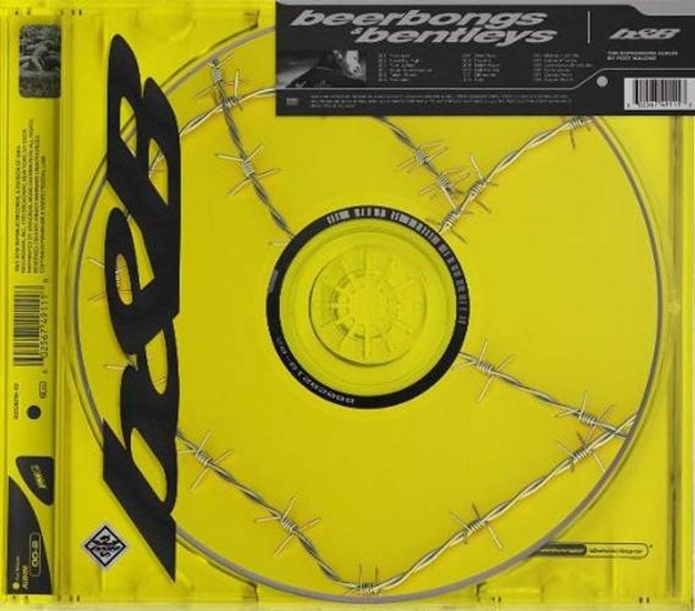 

Диск CD beerbongs & bentleys [Clean Version] - Post Malone