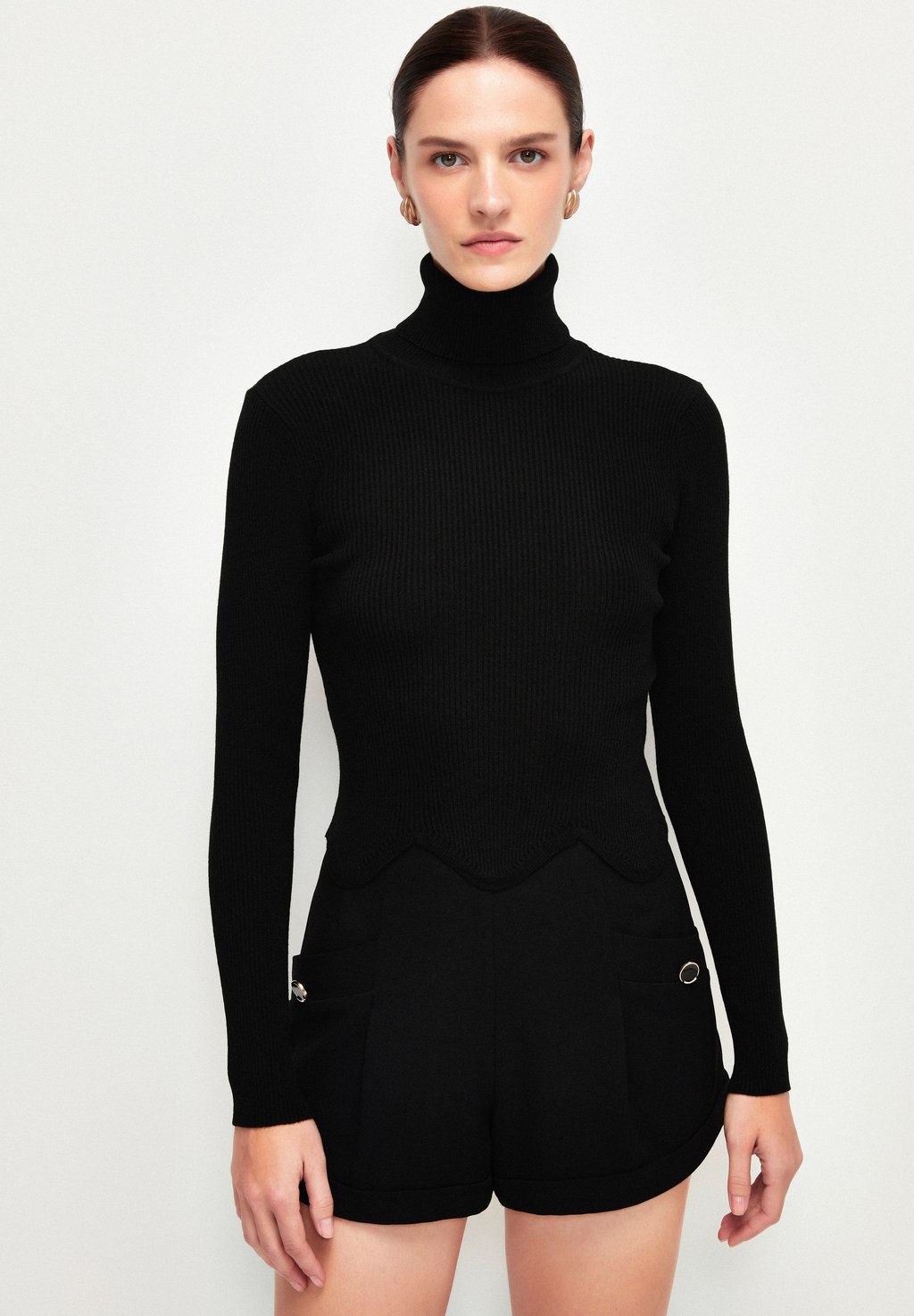 Вязаный свитер adL, цвет black