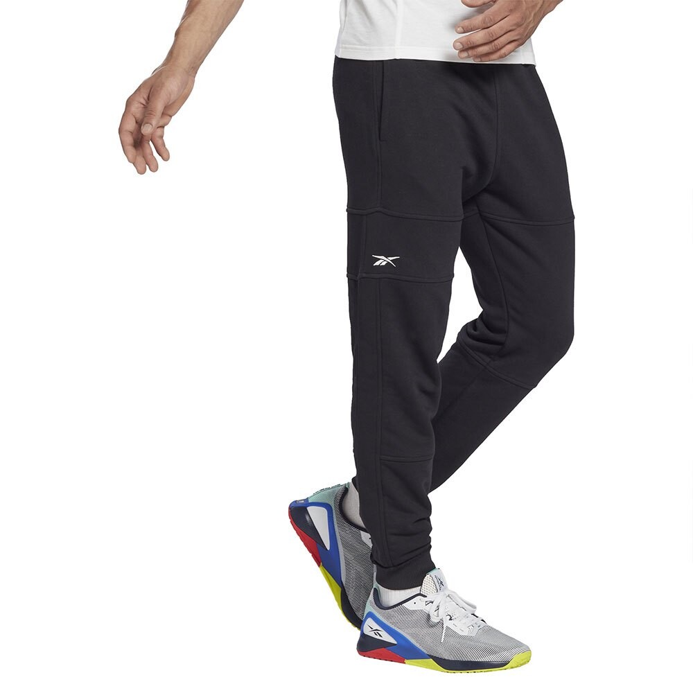 Брюки Reebok Myt Minimal Waste Jogger, черный футболка женская reebok myt бежевый