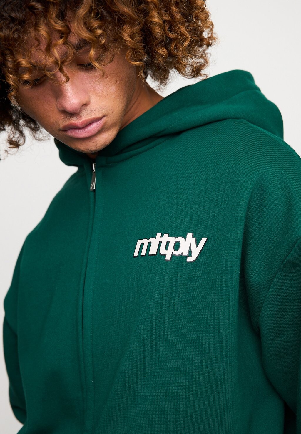 

Толстовка на молнии HEAT Multiply Apparel, темно-зеленый