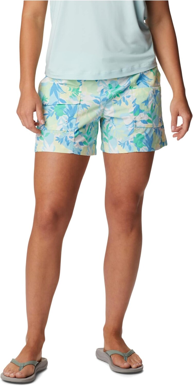 

Шорты-карго Summerdry Columbia, цвет Key West/Floriated
