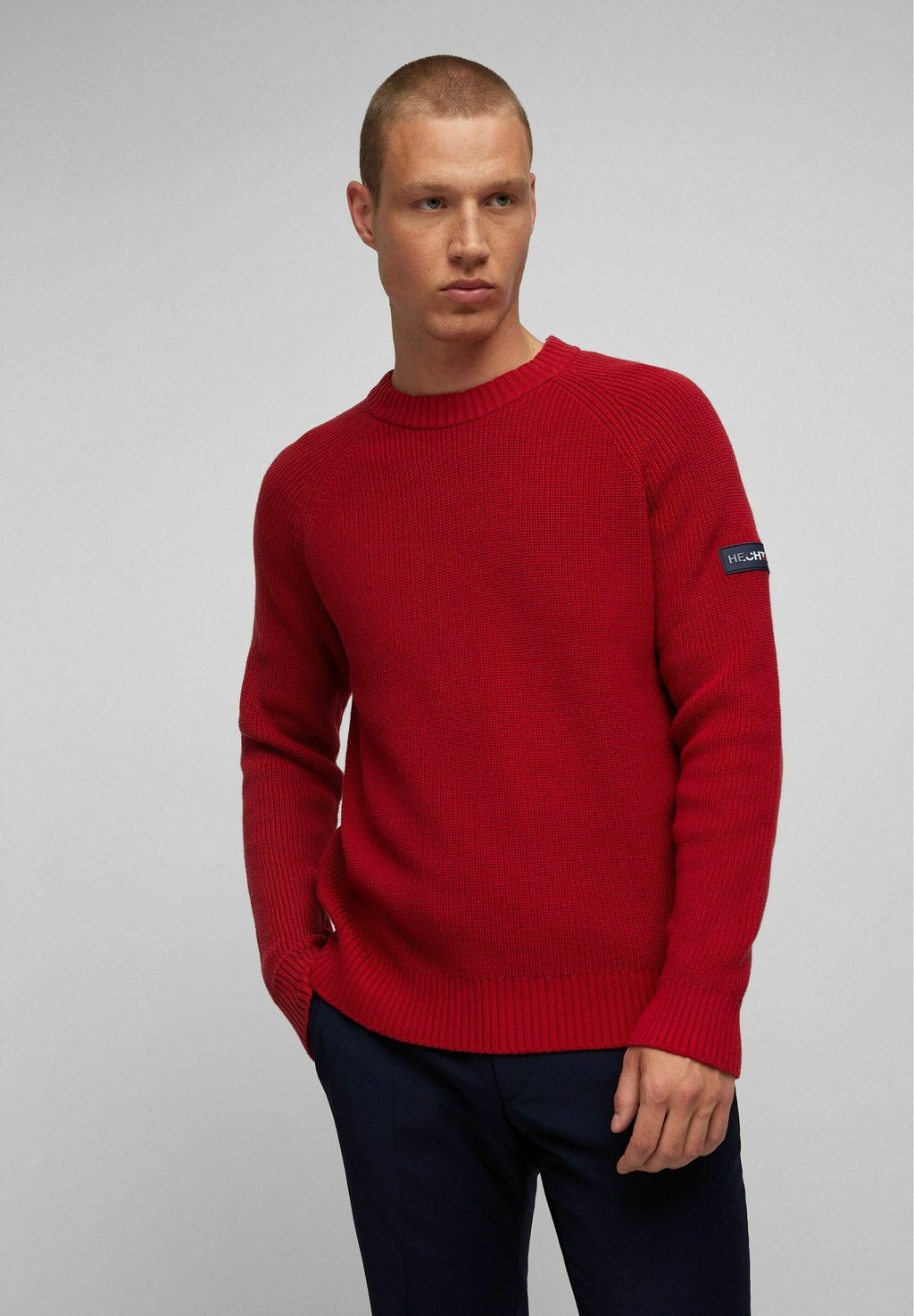 Вязаный свитер Hechter Paris, цвет rot вязаный свитер hechter paris цвет offwhite