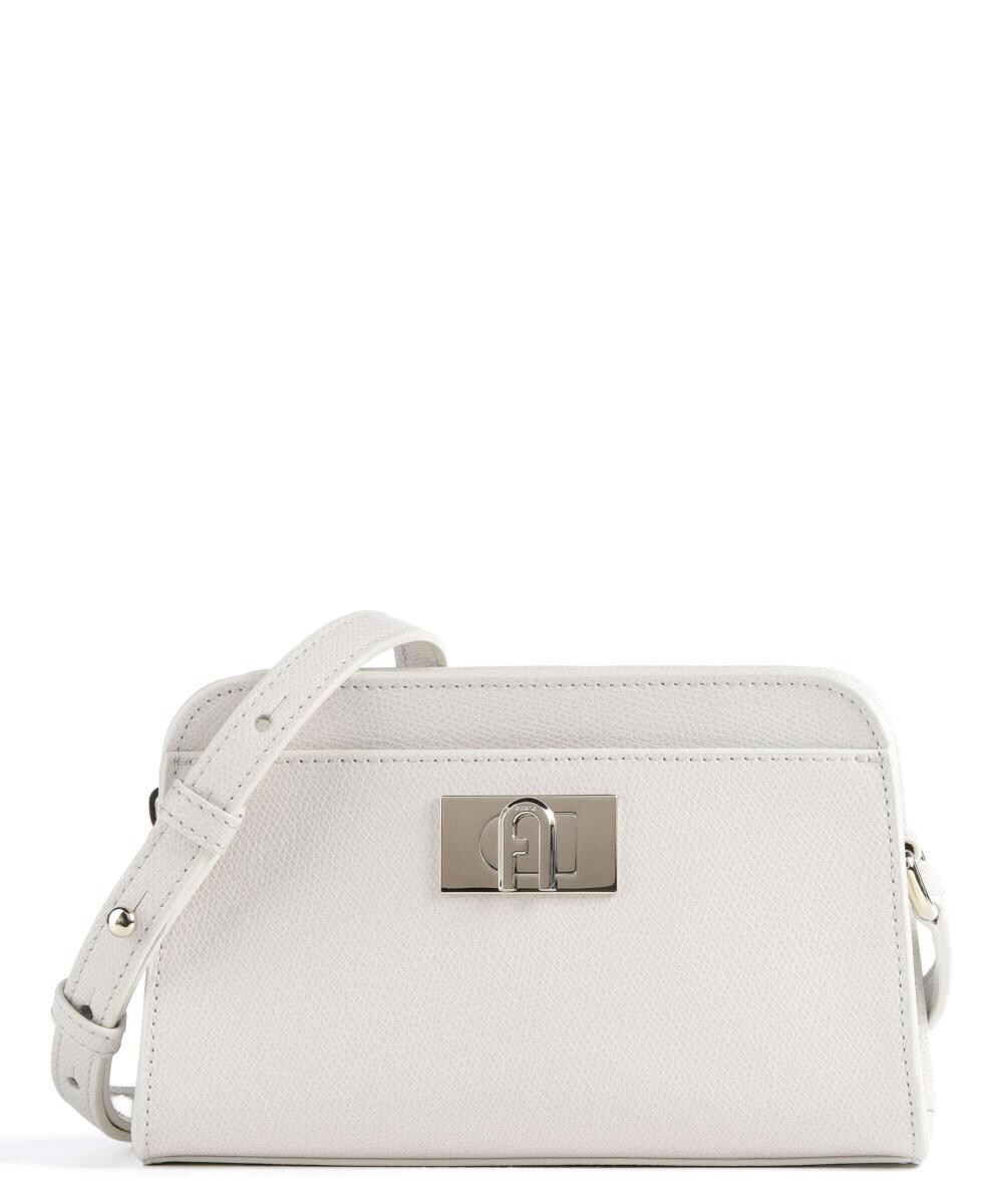 

Мини-сумка на плечо 1927 из зерненой кожи Furla, белый