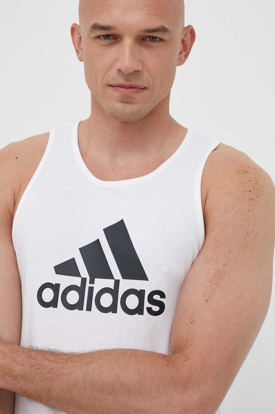 

Футболка Adidas из хлопка adidas, белый