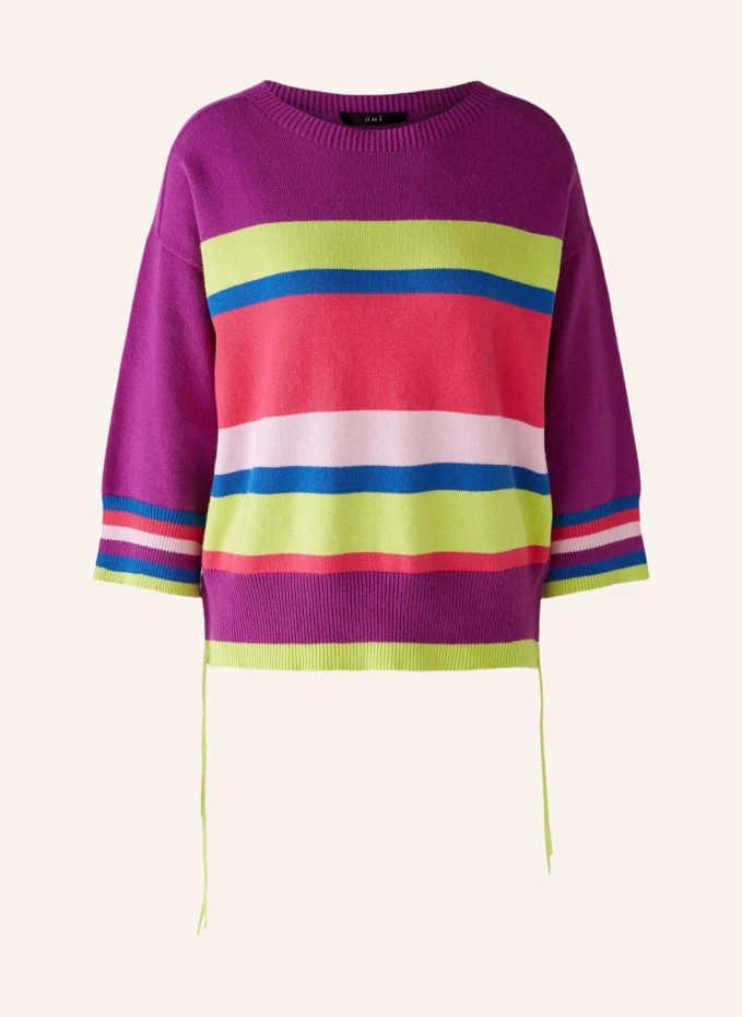 Пуловер Oui, фиолетовый