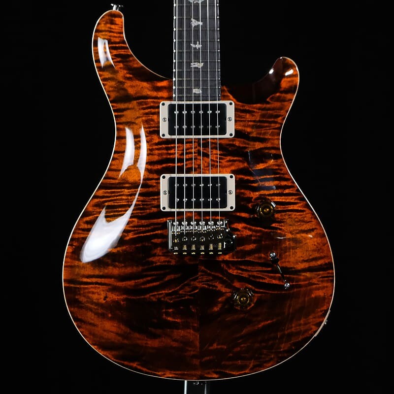 

Электрогитара PRS Custom 24 Electric Guitar with Pattern Thin Neck - Orange Tiger