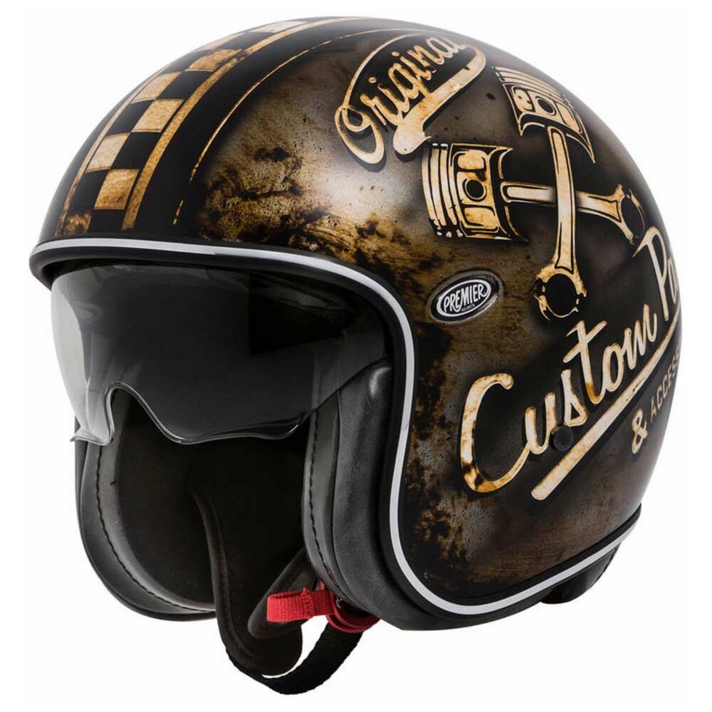 

Открытый шлем Premier Helmets Vintage Evo OP 9 BM, коричневый