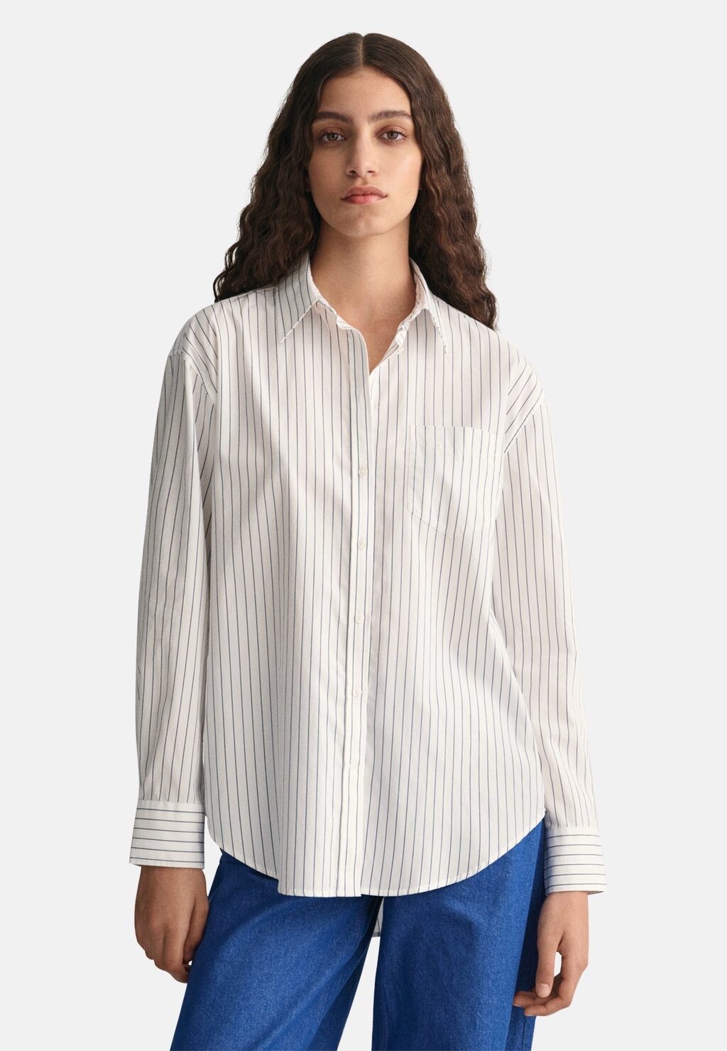 

Рубашка GANT STRIPED, белый
