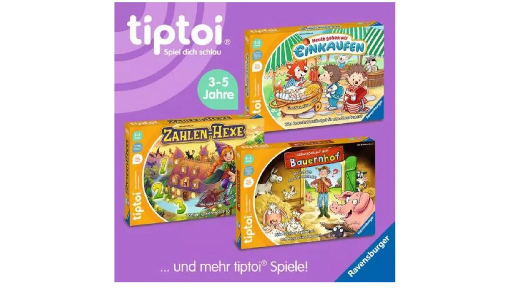 Ravensburger Tiptoi Музыкальная забава Мои животные развивающая Игра для  детей от 3 лет и старше – заказать из-за рубежа в «CDEK.Shopping»