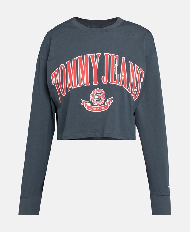 

Топ с длинными рукавами Tommy Hilfiger, темно-синий