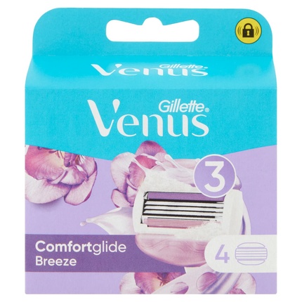Запасные лезвия для бритвы Gillette Venus ComfortGlide Breeze для женщин запасные лезвия для бритвы