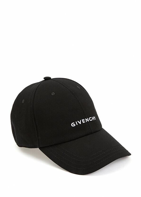 

Мужская шляпа с черным логотипом Givenchy