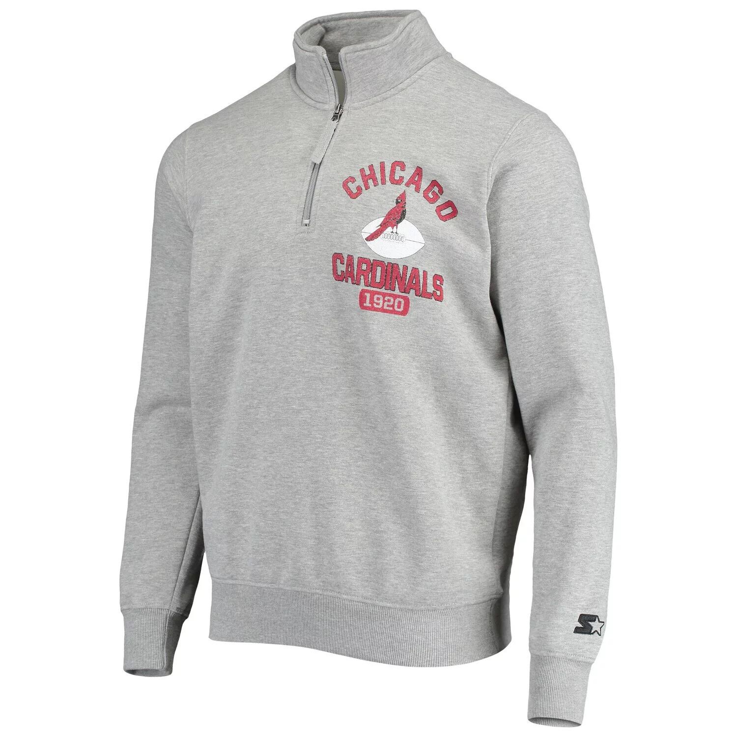 

Мужская серая куртка на молнии Arizona Cardinals Throwback Heisman Starter