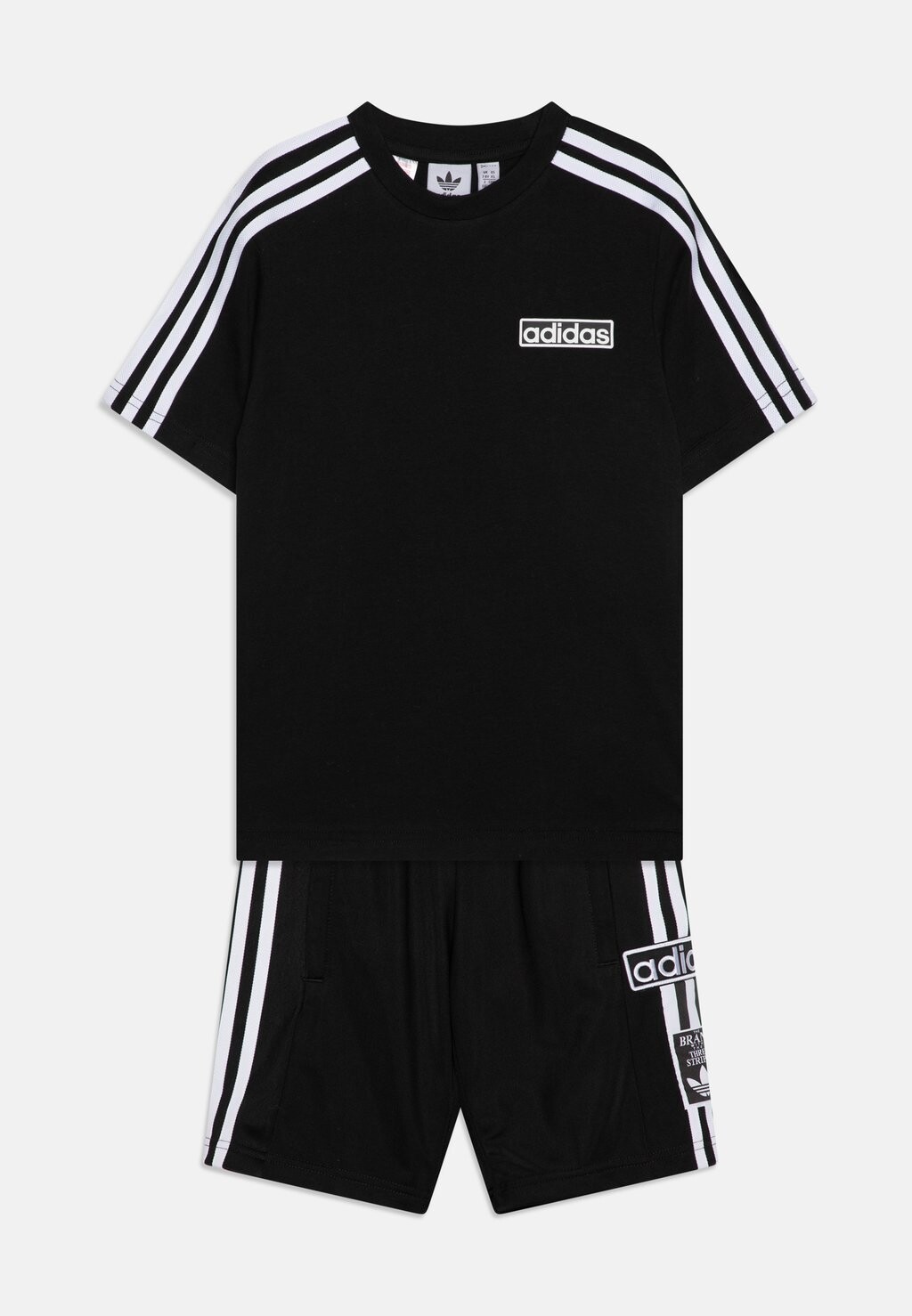 

Шорты ADI BREAK TEE KIDS UNISEX SET adidas Originals, цвет black/white