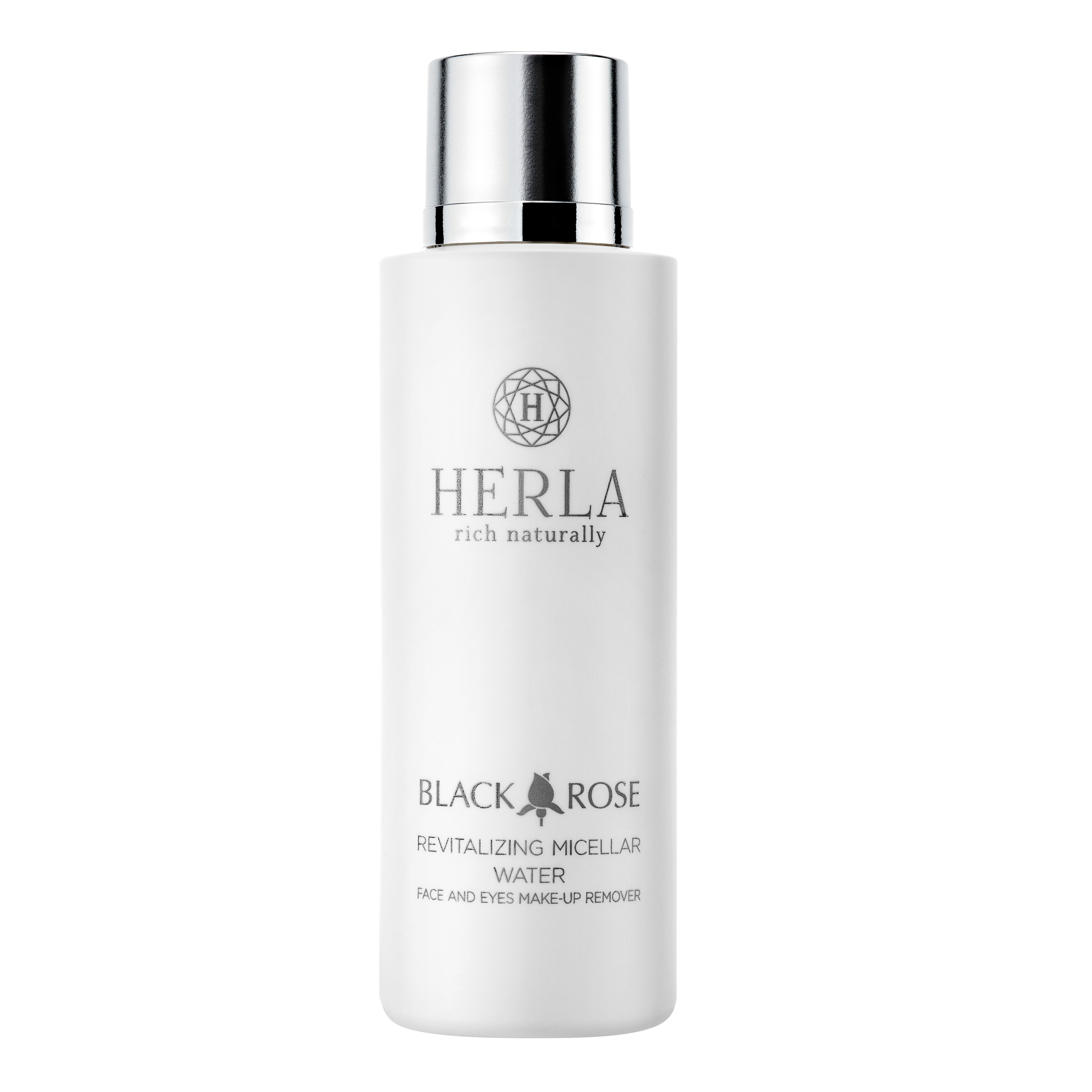 Омолаживающая мицеллярная жидкость для снятия макияжа Herla Black Rose, 200 мл