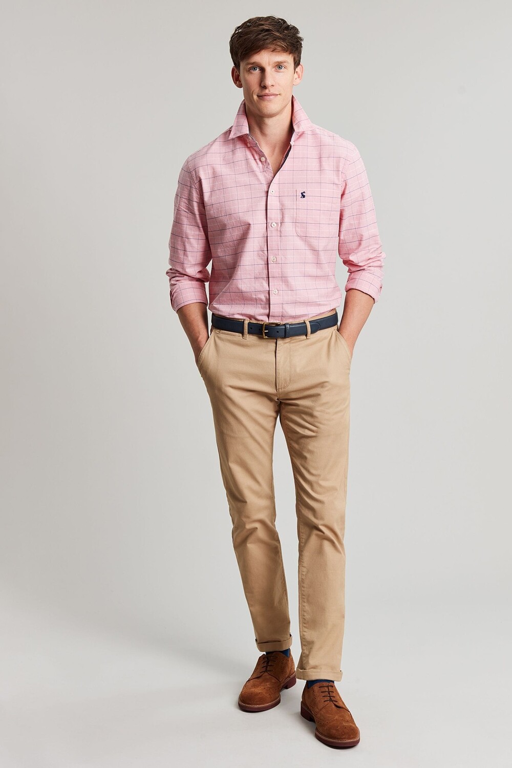 

Welford Classic рубашка с длинными рукавами Joules, розовый