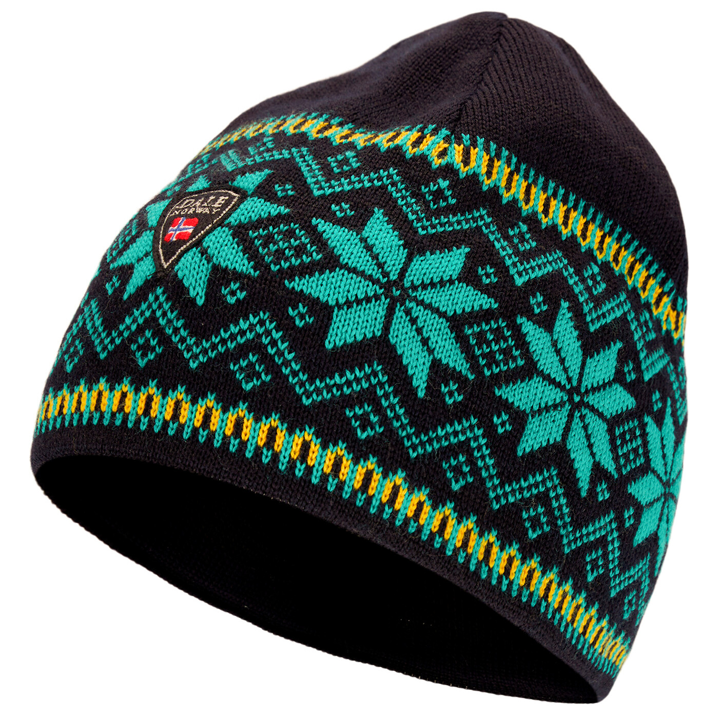 

Шапка Dale Of Norway Garmisch Hat, цвет Navy/Peacock/Sweethoney