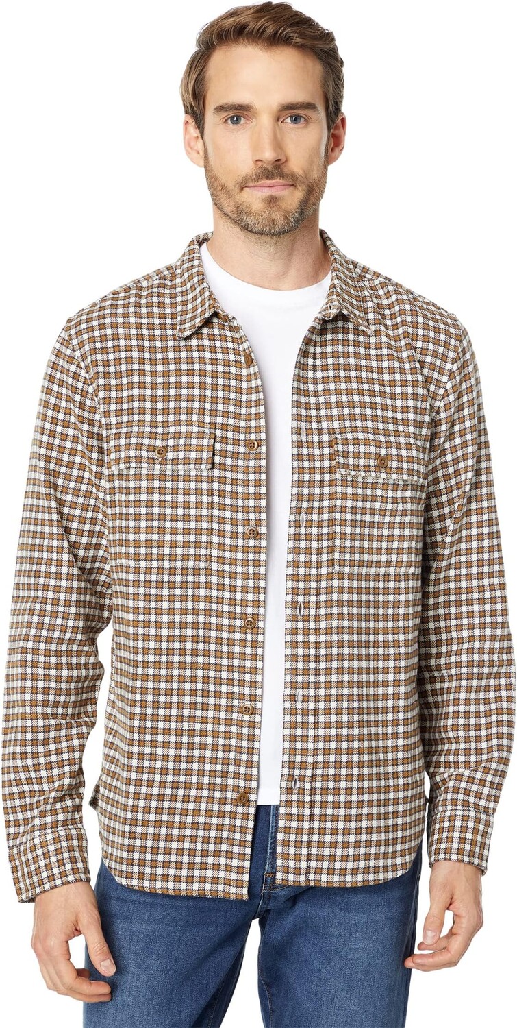 

Рубашка Madewell Perfect Shirt - Slub Flannel, цвет Tiny Check Dried Barley
