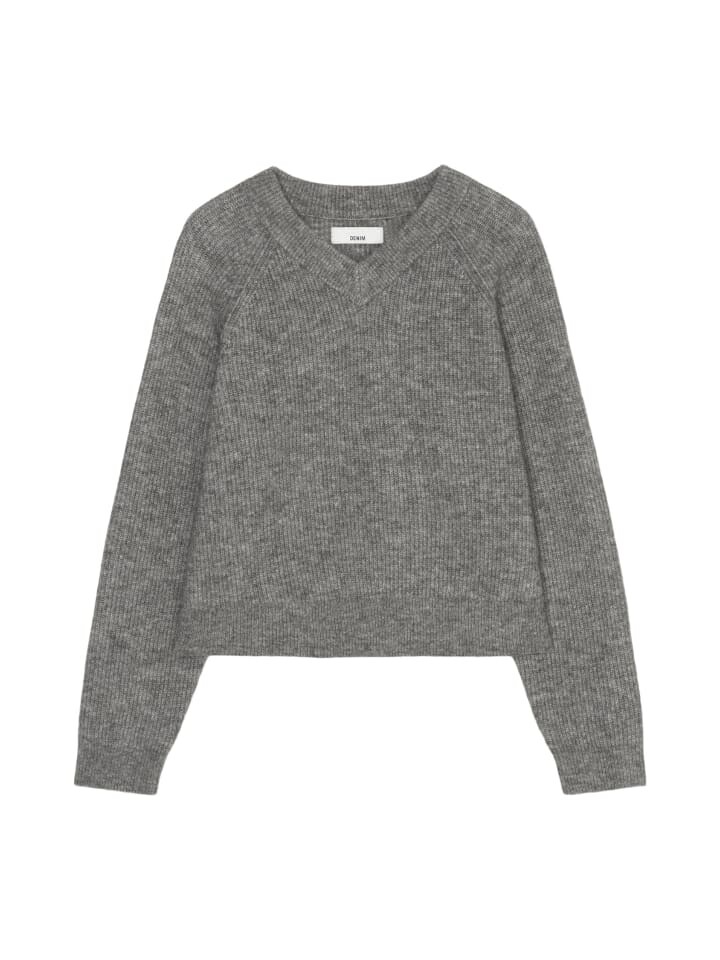 

Пуловер Marc O'Polo DENIM cropped, цвет dark shadow melange