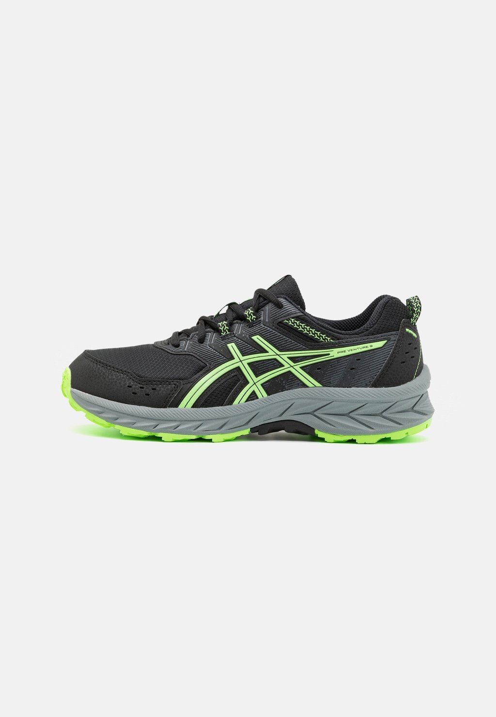 

Кроссовки для бега по пересеченной местности Pre-Venture 9 Unisex ASICS, цвет black/illuminate green