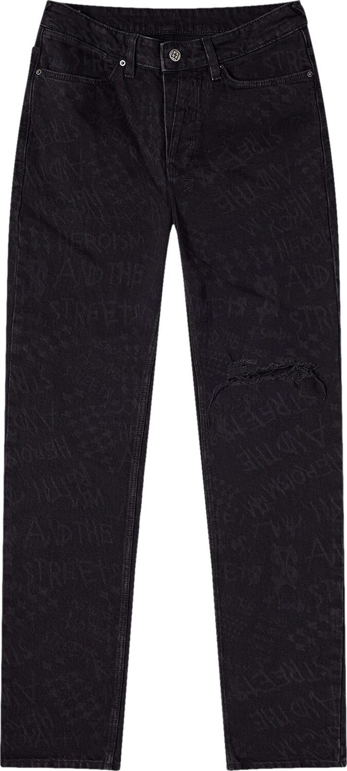 

Джинсы Ksubi Van Winkle Heroism 'Heroism Black', черный