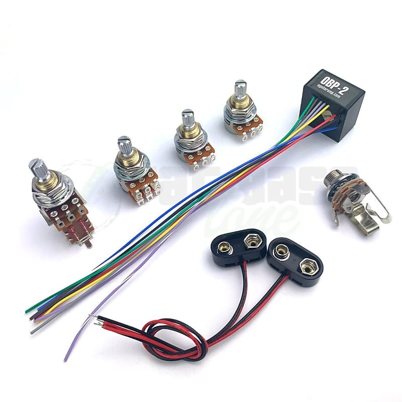 

Басс гитара Aguilar OBP-2 Custom 2 Band Bass Preamp Kit for 2 Pickup - 4 Knob Configuration
