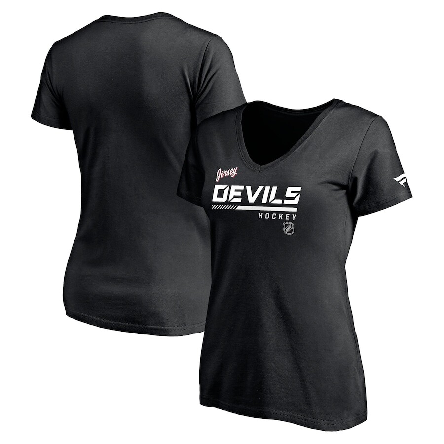 

Футболка с коротким рукавом Fanatics Branded New Jersey Devils, черный