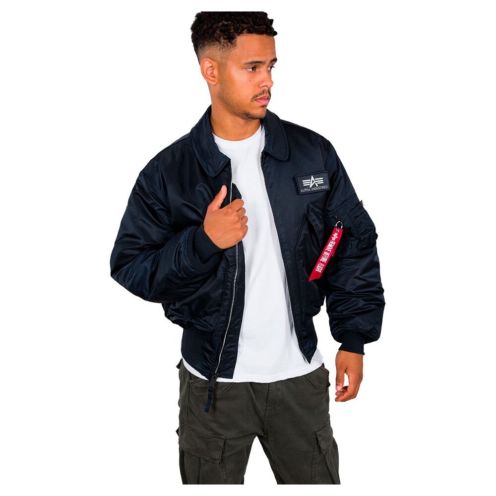 

Куртка Alpha Industries CWU45, синий