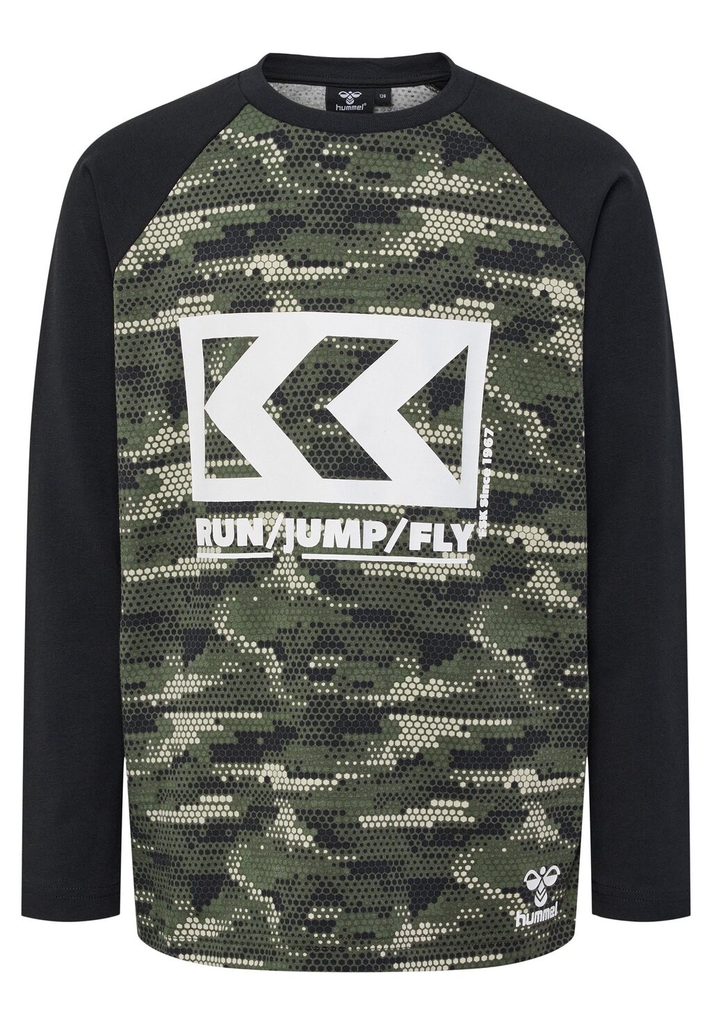 

Топ с длинными рукавами HMLFSK L/S Hummel, цвет forest night