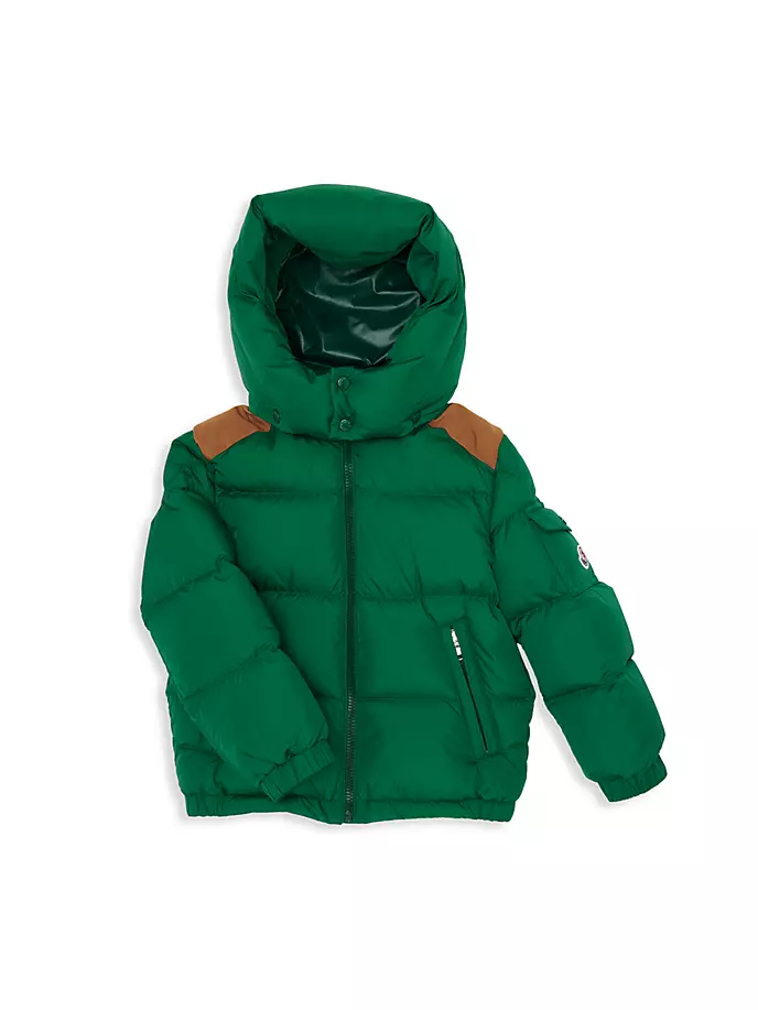 

Куртка с капюшоном Little Kid's & Kid's Jake Moncler, зеленый