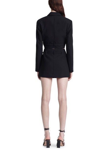 

Юбка-пиджак интерлок Dion Lee, черный