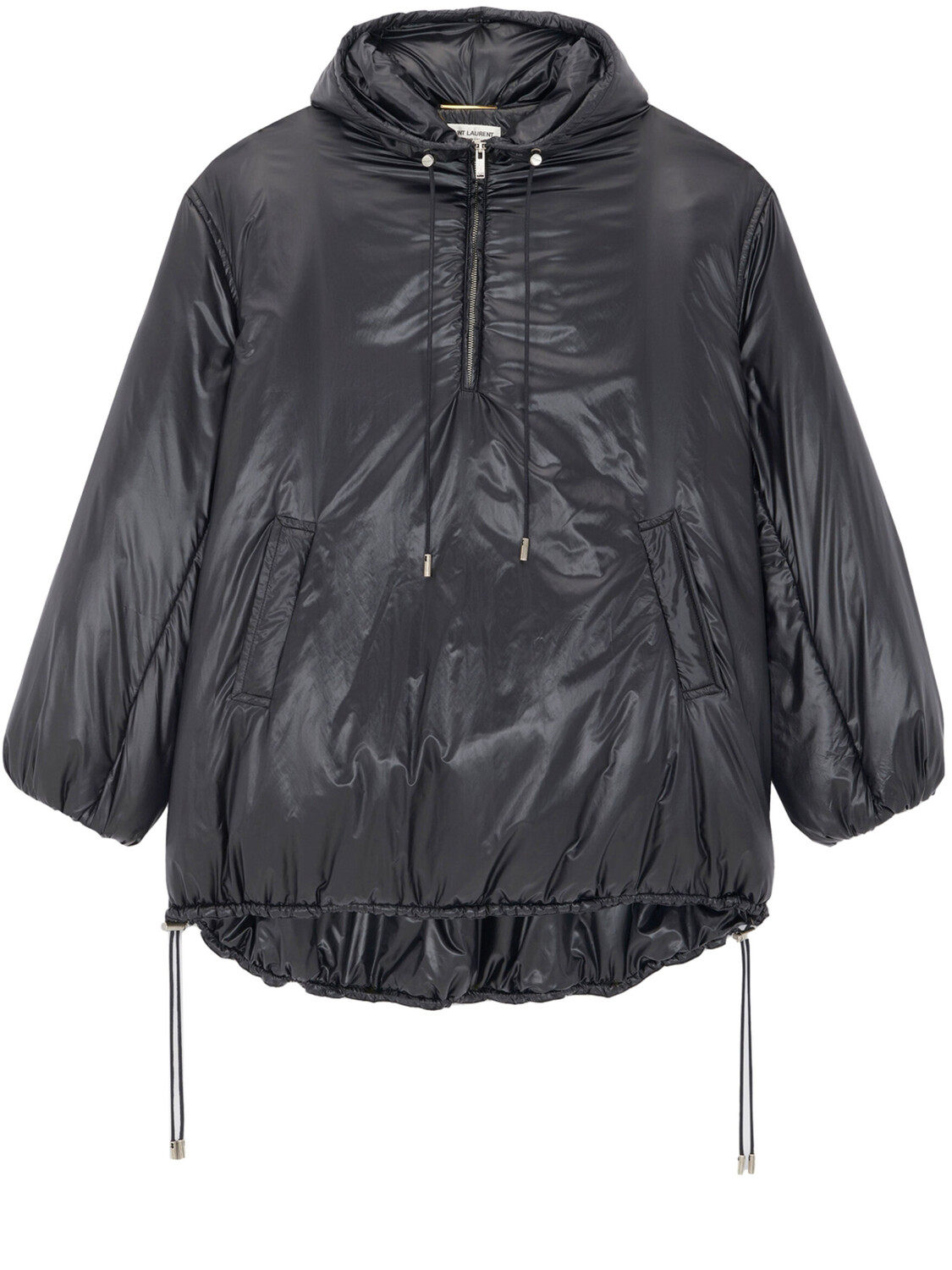 

Куртка Saint Laurent Cassandre nylon, черный