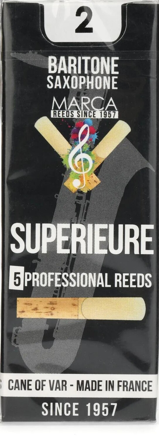 

Трости для баритона-саксофона MARCA MSBSR-2 Superieure — 2,0 (5 шт.)
