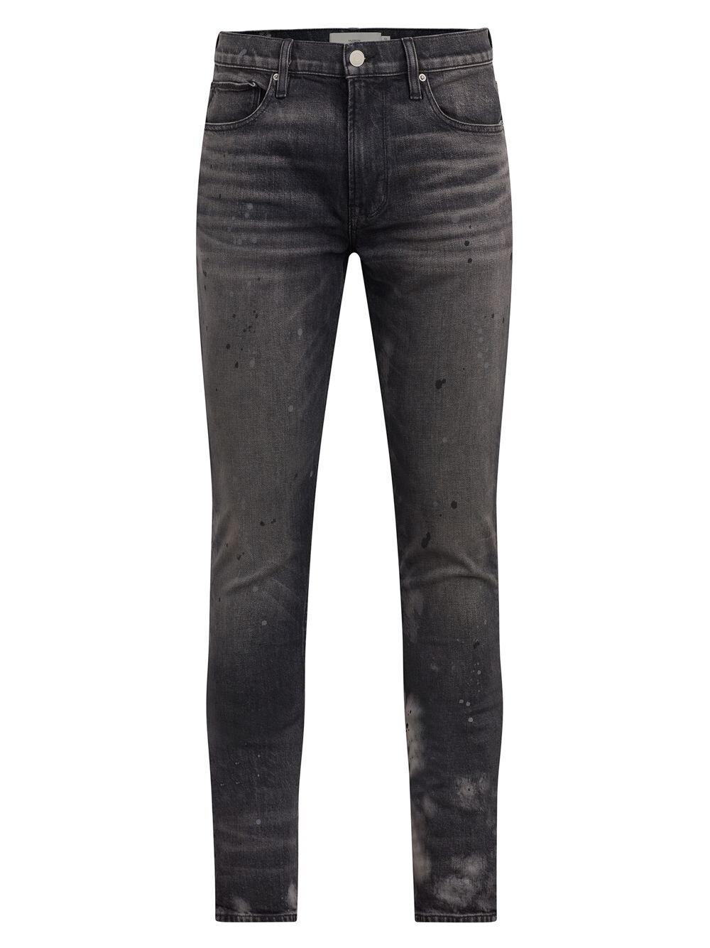 

Джинсы скинни Zack Paint-Splatter Hudson Jeans, черный
