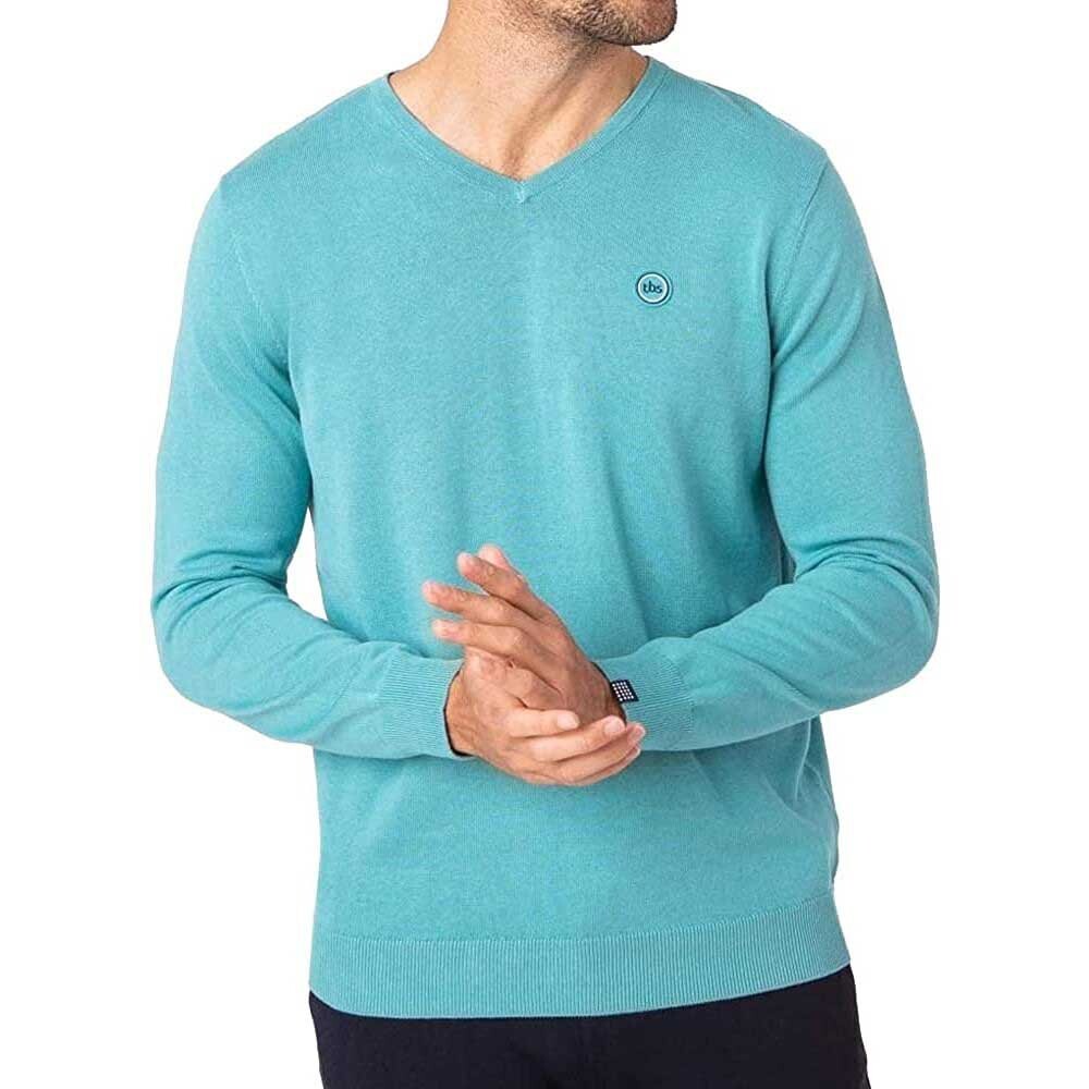 

Свитер Tbs Ronanver V Neck, синий