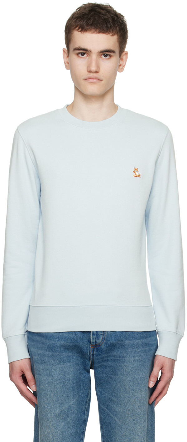 

Синий - Толстовка Chillax Fox Sky Maison Kitsune