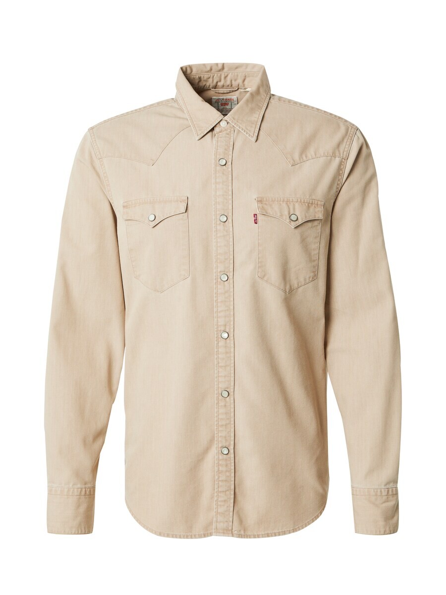

Рубашка LEVIS Comfort fit Button Up Barstow Western Standard Fit, экрю
