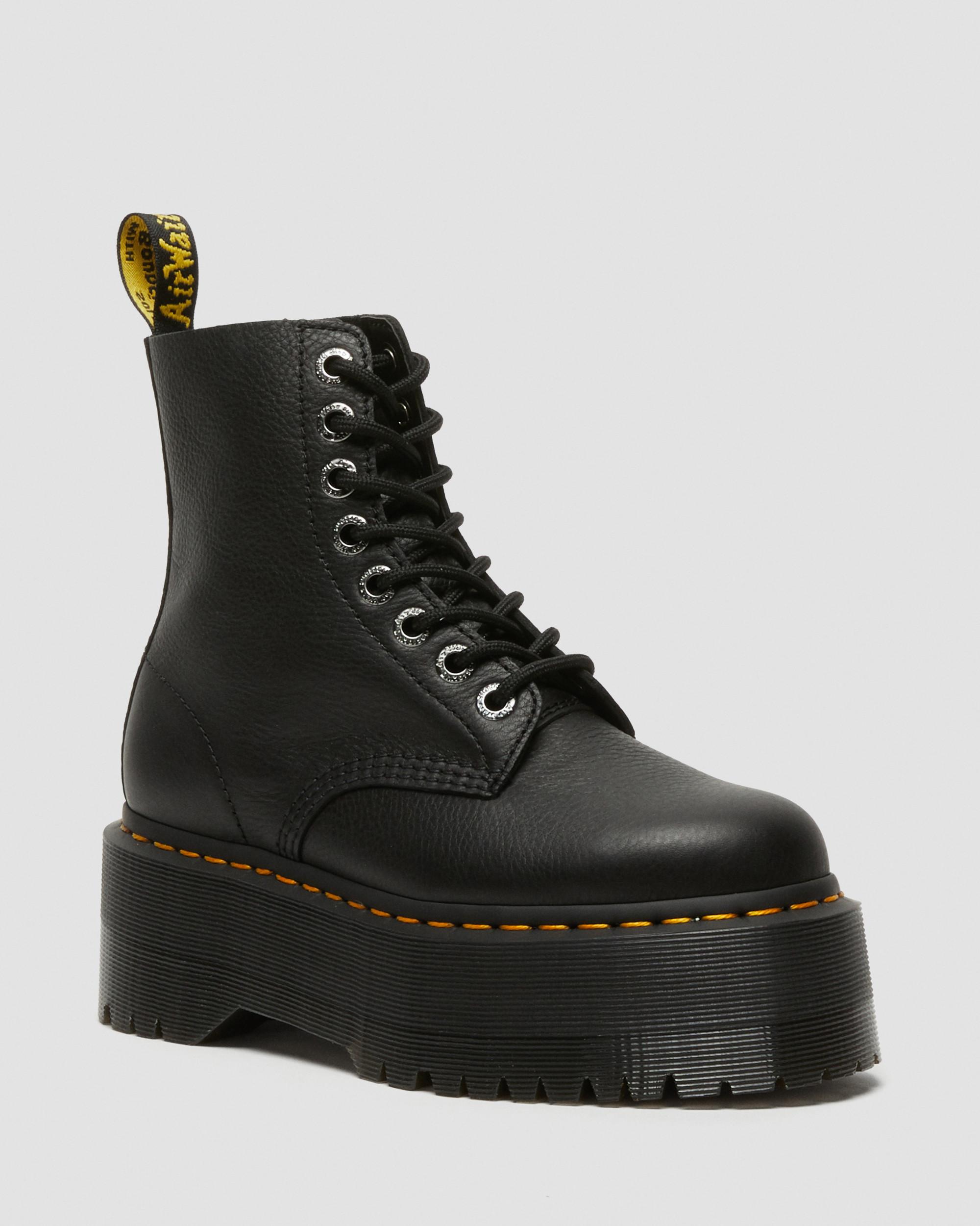 Кожаные ботинки на платформе 1460 Pascal Max Dr. Martens – заказать с  доставкой из-за рубежа через онлайн-сервис «CDEK.Shopping»