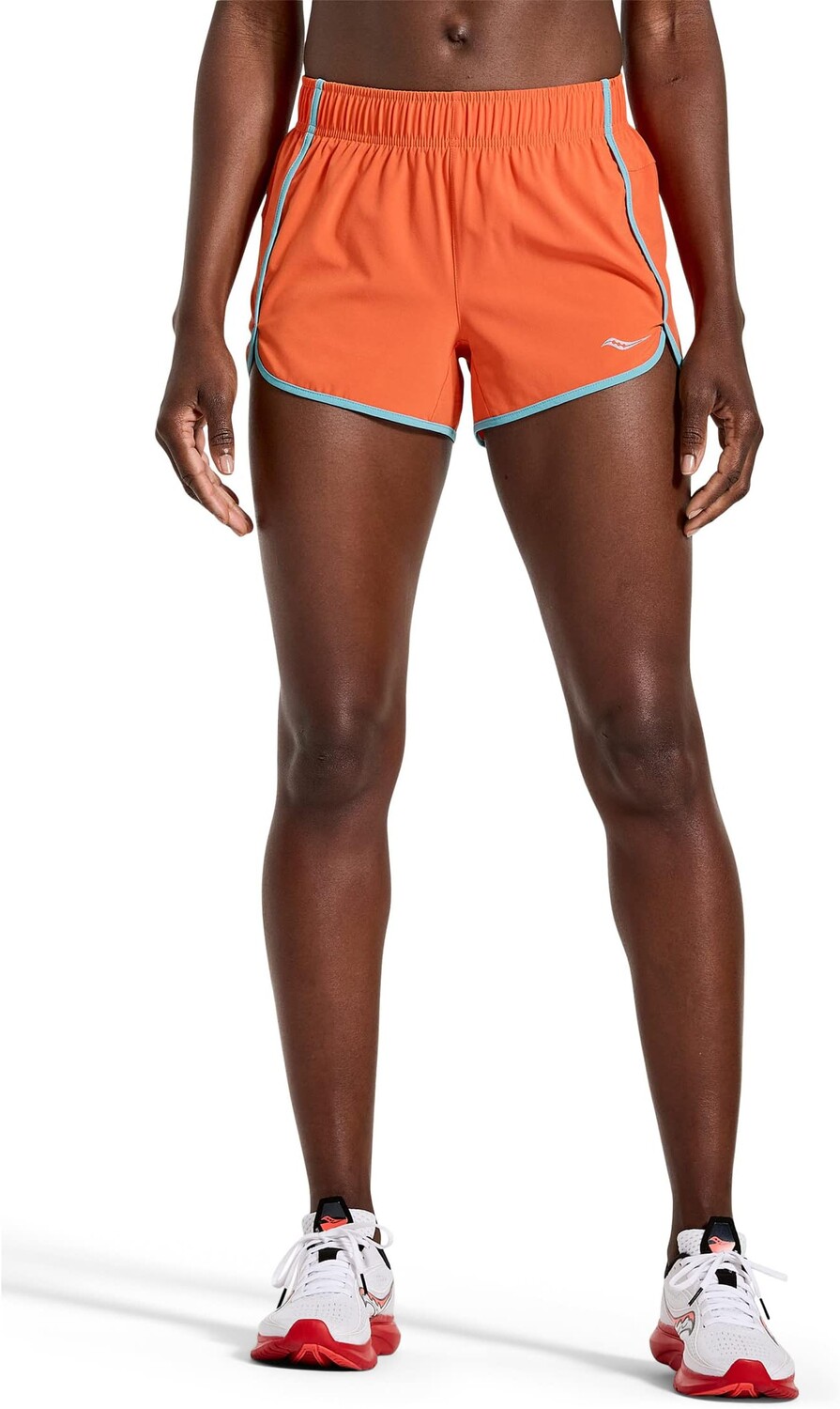

Шорты Outpace 3 дюйма Saucony, цвет Ember