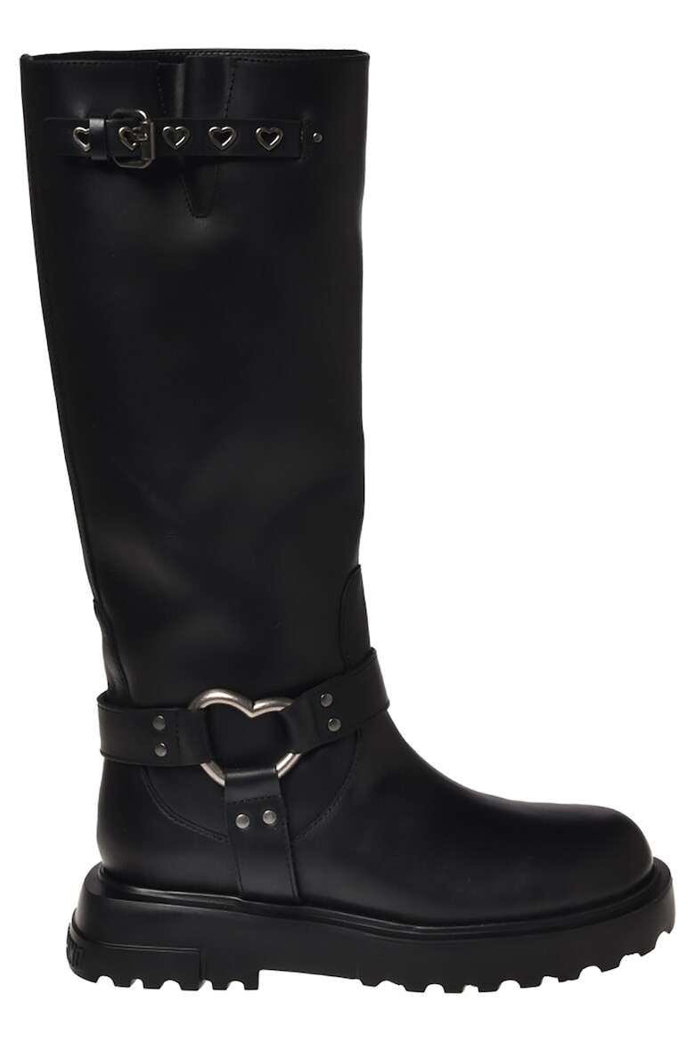 

Сапоги из телячьей кожи Love Moschino, черный