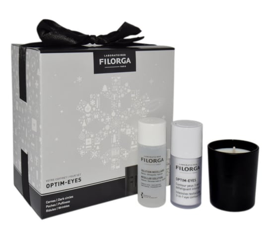 Подарочный набор косметики, 2 шт + ароматическая свеча Filorga фотографии