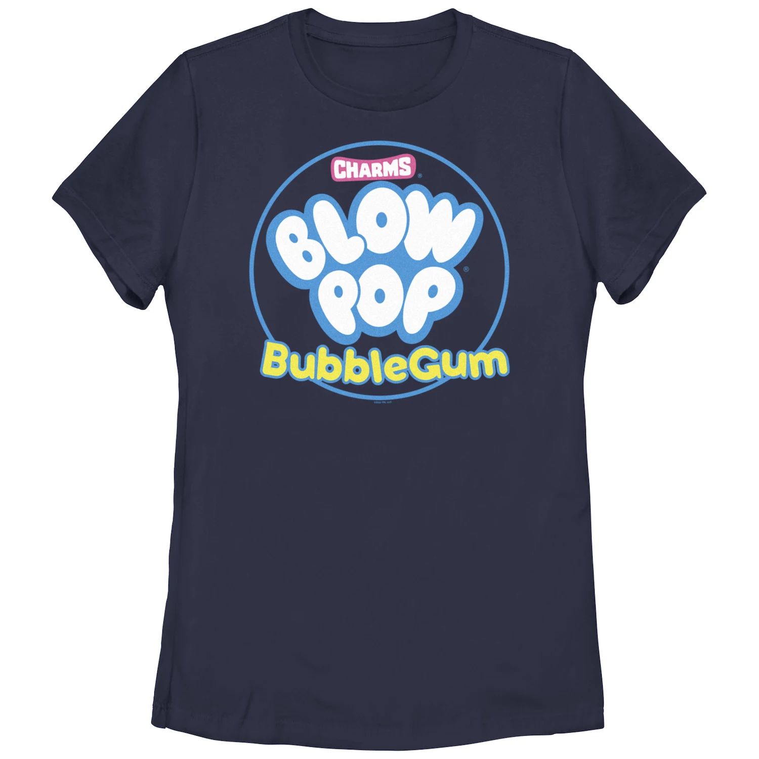 

Футболка с рисунком Juniors' Charms Blow Pop Bubble Gum Licensed Character