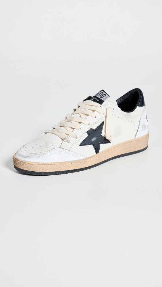 

Кроссовки Golden Goose Ball Star Star and Heel Crack Toe, белый