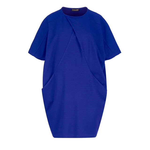

Robe bleu roi à Manches chauve souris et poches Conquista, синий