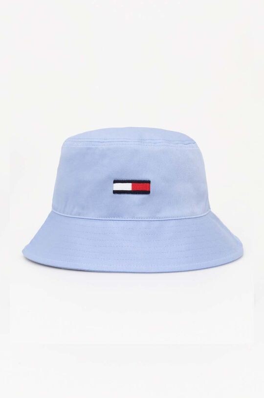 

Хлопчатобумажная шапка Tommy Jeans, синий