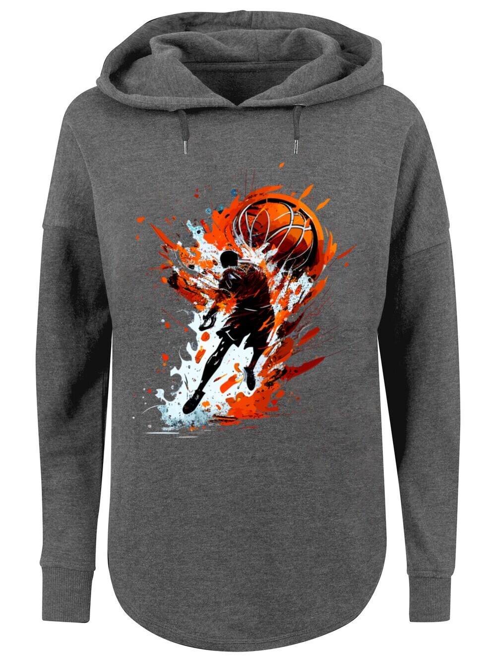 

Толстовка F4Nt4Stic Orange Splash, темно-серый