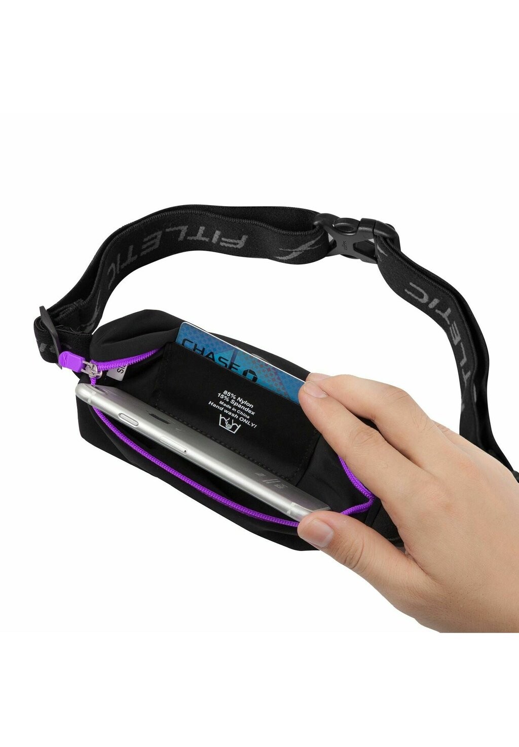 

Поясная сумка MINI LAUF Fitletic, цвет schwarz lila